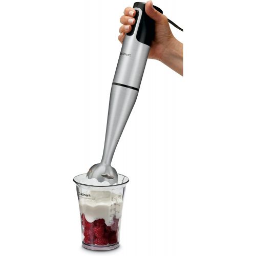  Cuisinart CSB-77 Smart Stick Hand Blender with Whisk and Chopper Attachments