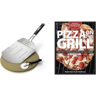 Cuisinart CPS-445, 3-Piece Pizza Grilling Set, Stainless Steel & Pizza on the Grill: 100+ Feisty Fire-Roasted Recipes for Pizza & More