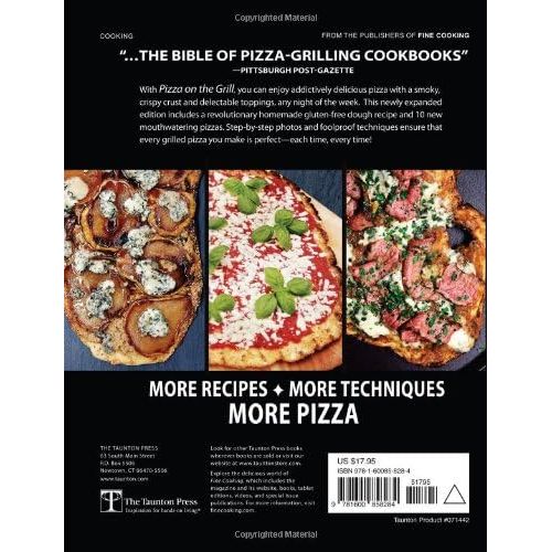  Cuisinart CPS-445, 3-Piece Pizza Grilling Set, Stainless Steel & Pizza on the Grill: 100+ Feisty Fire-Roasted Recipes for Pizza & More