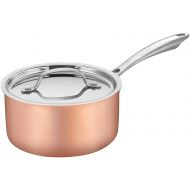 Cuisinart CTPG-11PC Copper Tri-Ply Stainless Steel Lids 11-Piece Aluminum Core Cookware Set