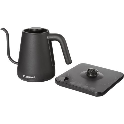  Cuisinart GK-1 Digital Gooseneck Kettle, black, 1.0 liter