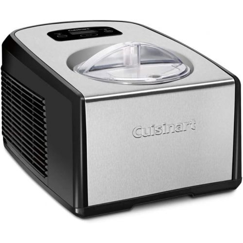  Cuisinart ICE100 Compressor Ice Cream and Gelato Maker with Glide-A-Scoop Ice Cream Tub Bundle (2 Items)