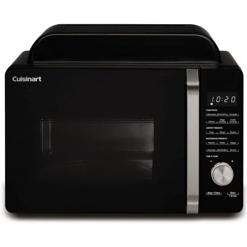  Cuisinart AMW-60 3-in-1 Microwave AirFryer Convection Oven Bundle with Lunchbox, Oven Mitt and Utility Knife (4 Items)