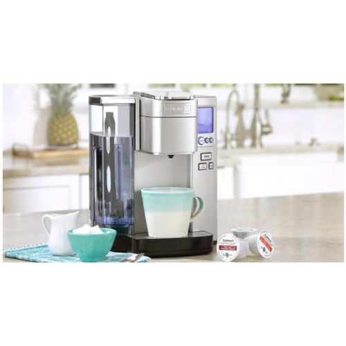  Cuisinart SS-10P1 Premium Single Serve Coffeemaker with 96-Count Variety Pack Single Serve K-Cup Set Bundle (2 Items)