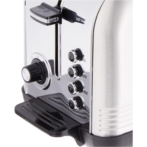  Cuisinart CPT-2500 Long Slot Toaster, Stainless Steel, Silver, 2-slice long slot