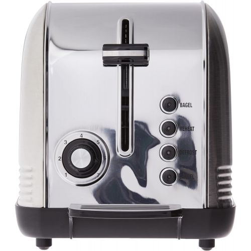  Cuisinart CPT-2500 Long Slot Toaster, Stainless Steel, Silver, 2-slice long slot