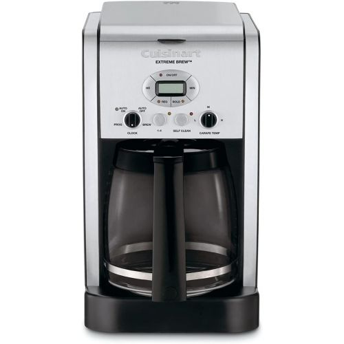  Cuisinart DCC-2650 Extreme Brew 12-Cup Programmable Coffeemaker with 16-Ounce Double Wall Stainless Steel Tumbler Bundle (2 Items)