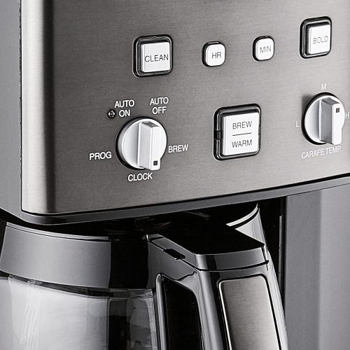  Cuisinart SS-15BKSP1 Coffee Center 12-Cup Coffeemaker and Single-Serve Brewer, Black Stainless Steel