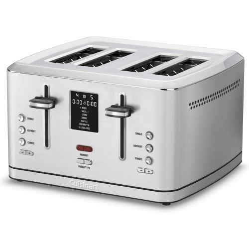  Cuisinart CPT-740 4-Slice Digital MemorySet Toaster, Stainless Steel