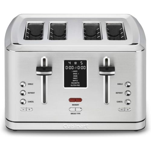  Cuisinart CPT-740 4-Slice Digital MemorySet Toaster, Stainless Steel