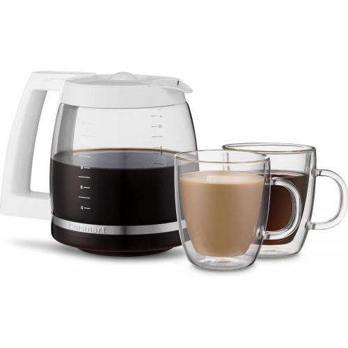  Cuisinart SS-15W Maker Coffee Center 12-Cup Coffeemaker and Single-Serve Brewer, White Stainless Steel