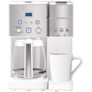 Cuisinart SS15WP1 Coffee Center™ 12 Cup Coffeemaker and Single-Serve Brewer - White