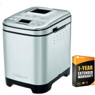 Cuisinart CBK-110 Compact Automatic Bread Maker, Silver + 1 Year Extended Warranty