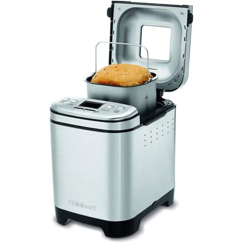  Cuisinart CBK-110 Compact Automatic Bread Maker, Silver + 1 Year Extended Warranty