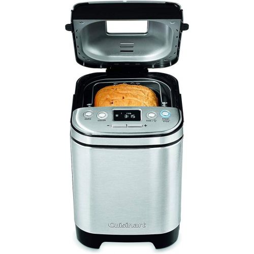  Cuisinart CBK-110 Compact Automatic Bread Maker, Silver + 1 Year Extended Warranty