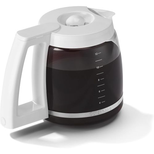  Cuisinart DCC-1120 12-Cup Classic Programmable Coffeemaker, White, 12-Cup, Programmable