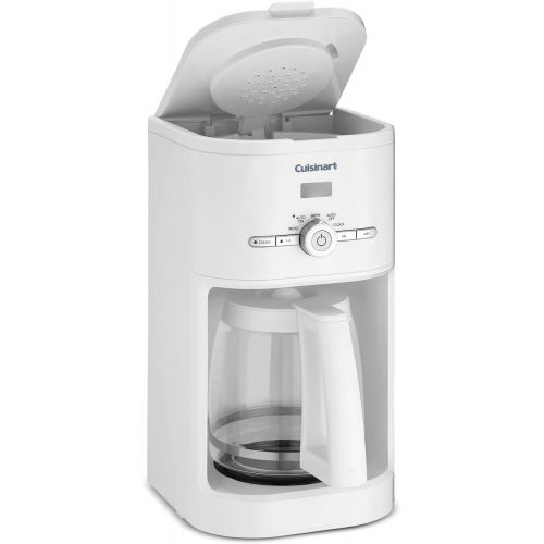  Cuisinart DCC-1120 12-Cup Classic Programmable Coffeemaker, White, 12-Cup, Programmable