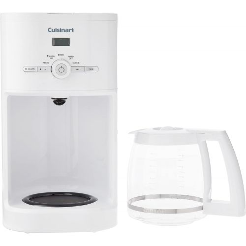  Cuisinart DCC-1120 12-Cup Classic Programmable Coffeemaker, White, 12-Cup, Programmable