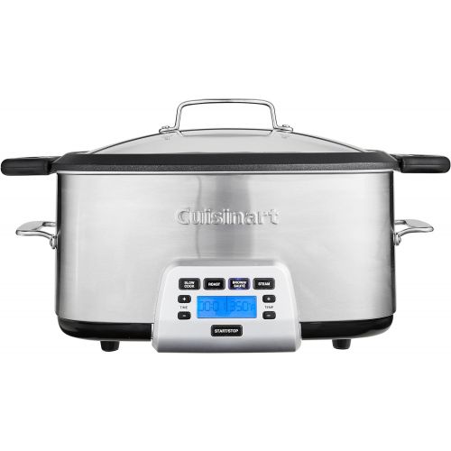  Cuisinart MSC-800 7-Quart 4-in-1 Cook Central Multicooker, Stainless Steel/Black