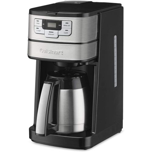  Cuisinart Blade Grind and Brew 10-Cup Thermal Carafe Coffeemaker with Canister and Descaling Powder Bundle (3 Items)