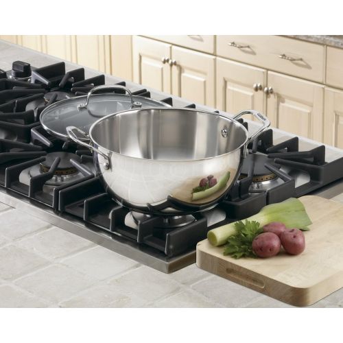  Cuisinart 755-26GD 5.5-Quart Multi-Purpose Chefs-Classic-Stainless-Cookware-Collection, Saute Pan w/Helper Handle & Cover