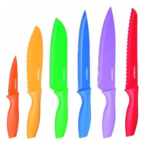  Cuisinart C55-01-12PCKS Advantage Collection Piece, Multicolor 12 PC Knife Set, Multi-colored