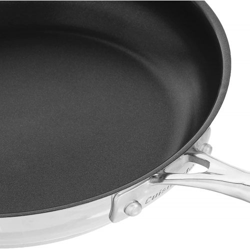  CUISINART 8922-810NS Professional Series 2-Piece Stainless Steel Nonstick Skillet Set, 8” & 10