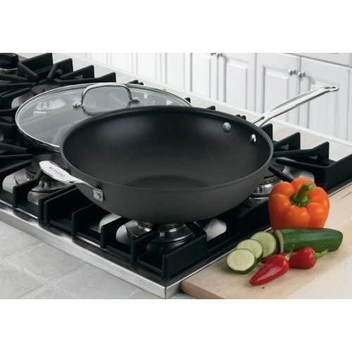  Cuisinart 64-13 13-Piece Hard Anodized Set Contour Stainless Steel Cookware, Black