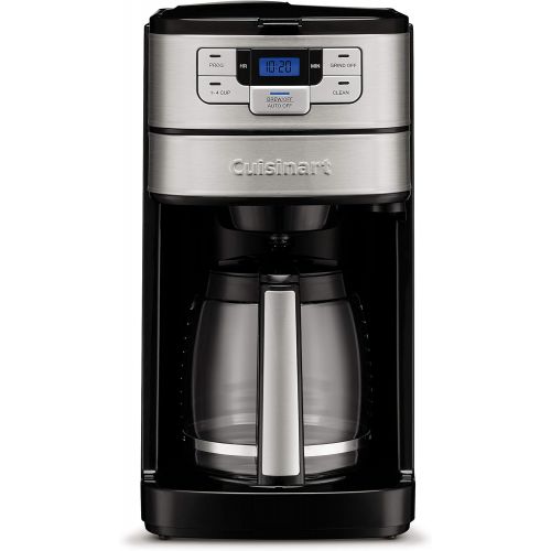  Cuisinart DGB-400 Automatic Grind & Brew 12-Cup Coffeemaker, Black/Stainless Steel