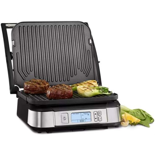  Cuisinart GR-6S Contact Griddler with Smoke-Less Mode