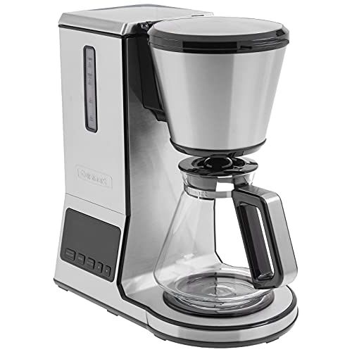  Cuisinart CPO-800P1 PurePrecision 8 Cup Pour-Over Coffee Brewer, Silver