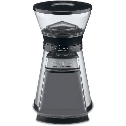  Cuisinart Programmable Conical Burr Mill, Stainless Steel, COMPACT