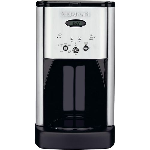  Cuisinart DCC-1200 Brew Central 12 Cup Programmable Coffeemaker, Black/Silver