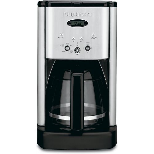  Cuisinart DCC-1200 Brew Central 12 Cup Programmable Coffeemaker, Black/Silver