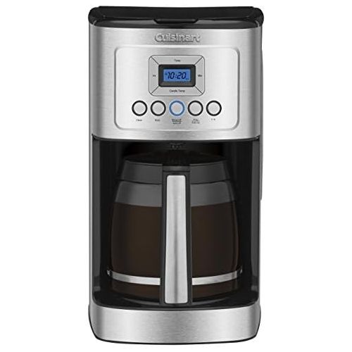  Cuisinart DCC-3200P1 Perfectemp Coffee Maker, 14 Cup Progammable with Glass Carafe, Stainless Steel