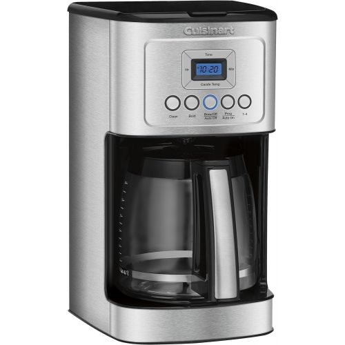  Cuisinart DCC-3200P1 Perfectemp Coffee Maker, 14 Cup Progammable with Glass Carafe, Stainless Steel