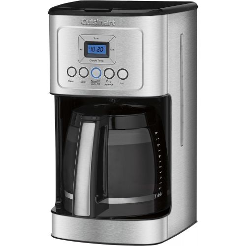  Cuisinart DCC-3200P1 Perfectemp Coffee Maker, 14 Cup Progammable with Glass Carafe, Stainless Steel