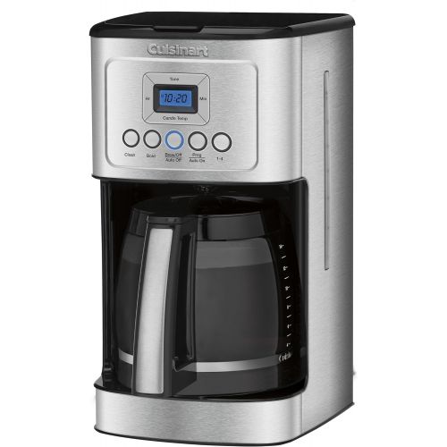  Cuisinart DCC-3200P1 Perfectemp Coffee Maker, 14 Cup Progammable with Glass Carafe, Stainless Steel