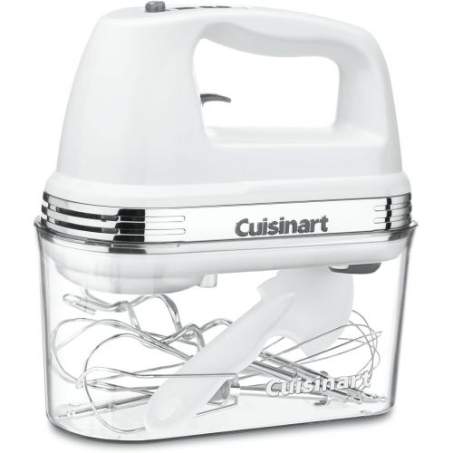  Cuisinart HM-90S Power Advantage Plus 9-Speed Handheld Mixer with Storage Case, White