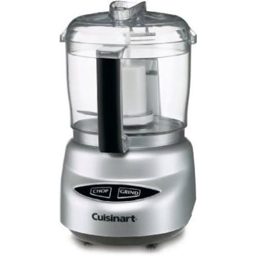  Cuisinart HM-90BCS Power Advantage Plus 9-Speed Handheld Mixer with Storage Case, Brushed Chrome & DLC-2ABC Mini Prep Plus Food Processor Brushed Chrome and Nickel