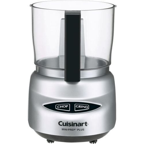  Cuisinart HM-90BCS Power Advantage Plus 9-Speed Handheld Mixer with Storage Case, Brushed Chrome & DLC-2ABC Mini Prep Plus Food Processor Brushed Chrome and Nickel