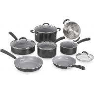 Cuisinart 54C-11BK 11-Piece Set Ceramica XT Nonstick Cookware, Black