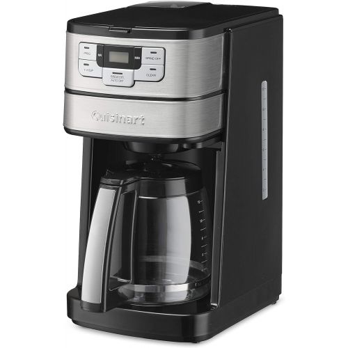  Cuisinart DGB-400 Automatic Grind & Brew 12-Cup Coffeemaker, Black/Stainless Steel