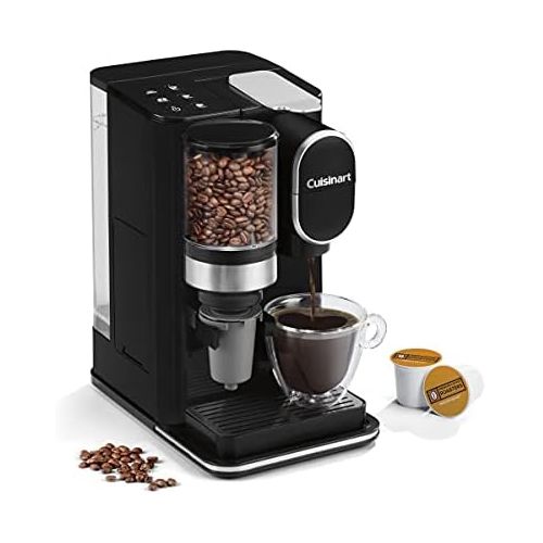  Cuisinart DGB-2 Conical Burr Grind & Brew Single-Serve Coffeemaker, Black