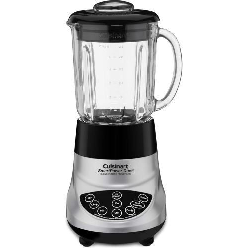  Cuisinart BFP-703BC Smart Power Duet Blender/Food Processor, Brushed Chrome, 3 cup, count of 6