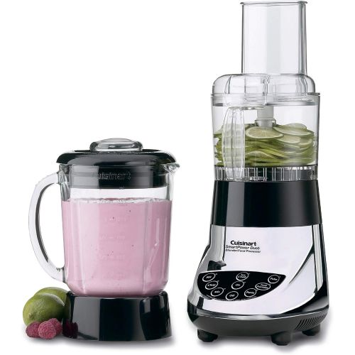  Cuisinart BFP-703BC Smart Power Duet Blender/Food Processor, Brushed Chrome, 3 cup, count of 6