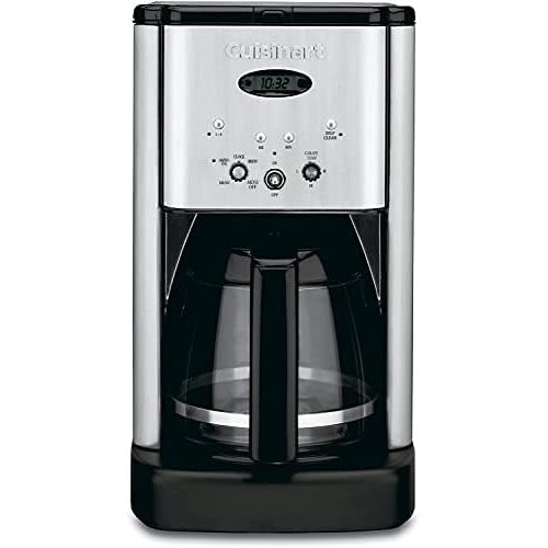  Cuisinart DCC-1200P1 Brew Central 12-Cup Programmable Coffeemaker Coffee Maker, Carafe, Brushed Chrome