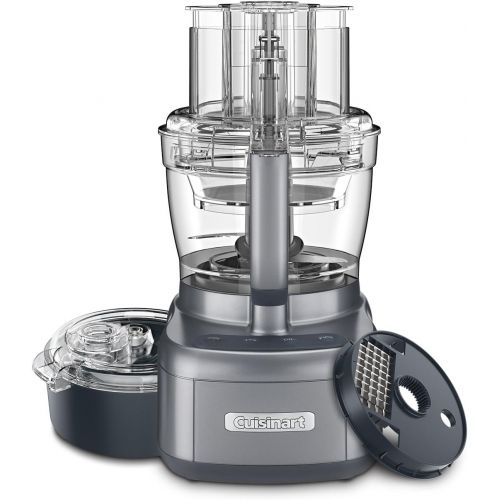  Cuisinart Elemental Small Food Processor, 13-Cup, Gunmetal