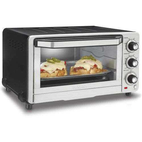  Cuisinart TOB-40N Custom Classic Toaster Oven Broiler, 17 Inch, Black