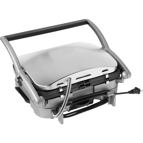  Cuisinart GR-4NP1 5-in-1 Griddler Stainless, Gridder, Brushed Stainless Steel